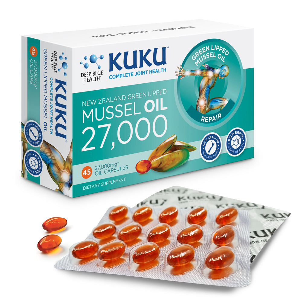 KUKU Mussel Oil 27,000 - Repair Strength - 45 caps