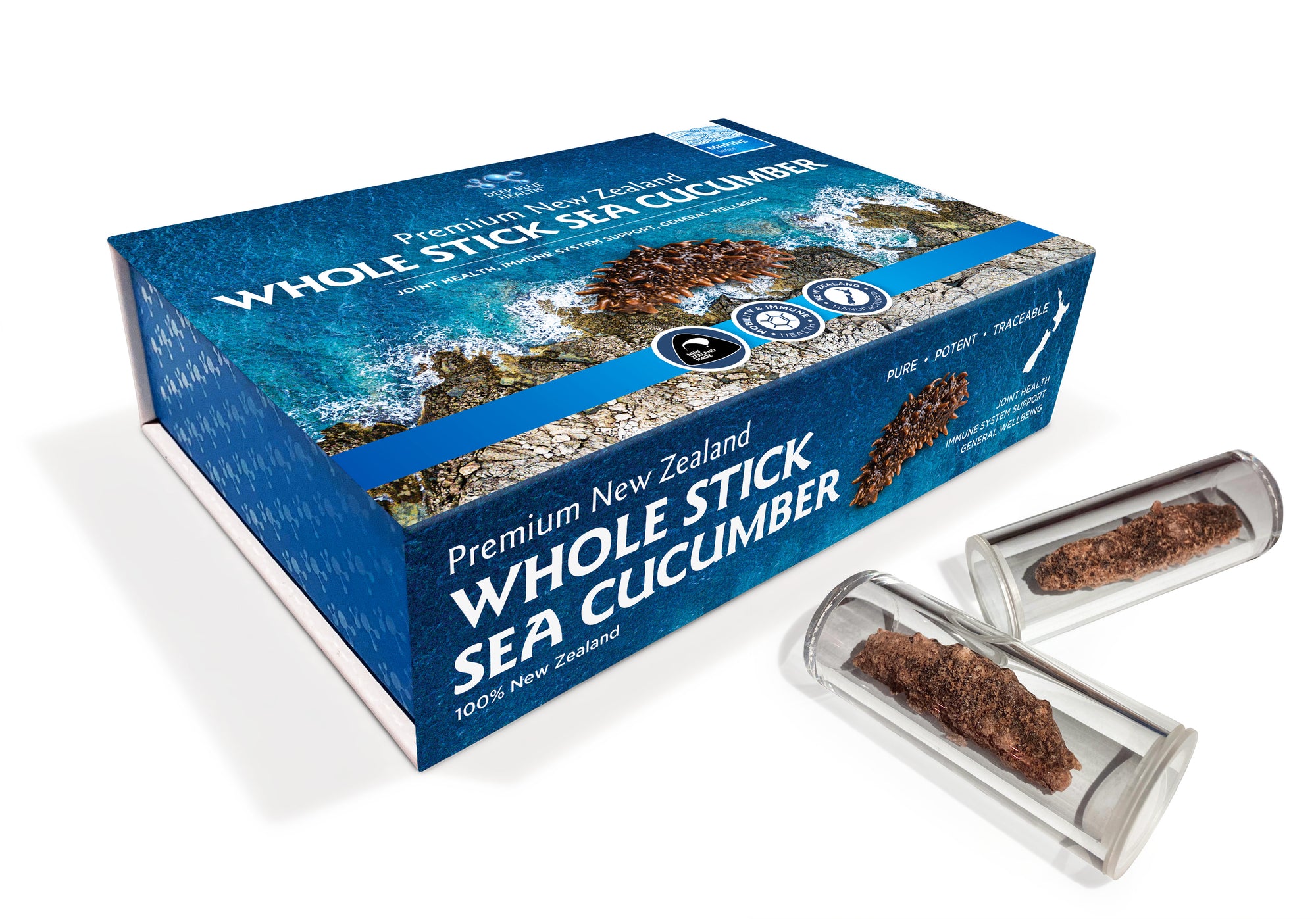 Premium New Zealand Whole Stick Sea Cucumber