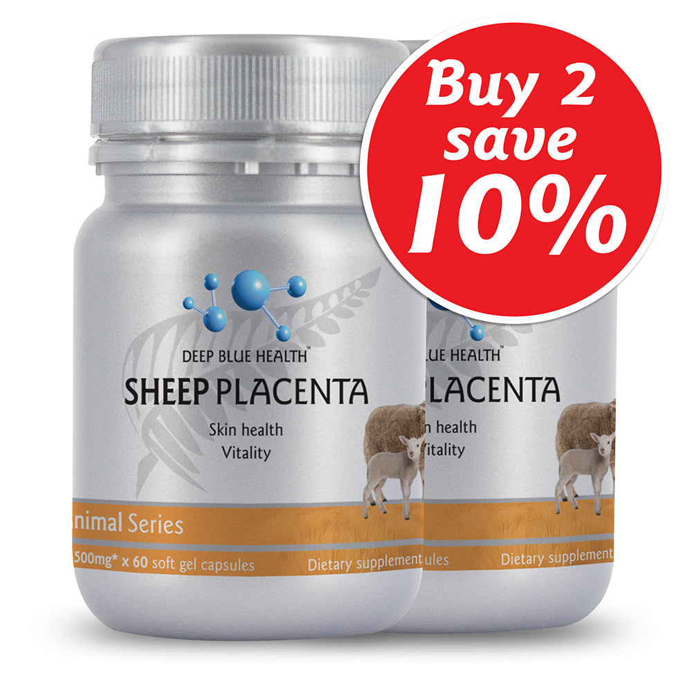 Sheep Placenta - Save 10% with Twin Pack
