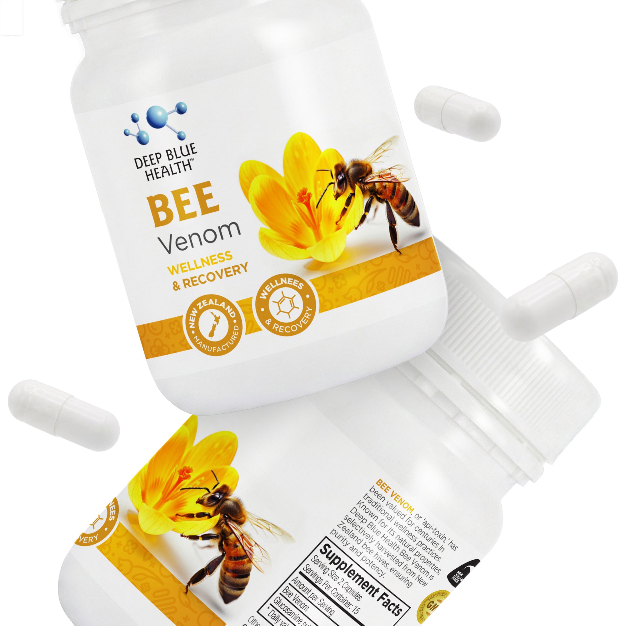 Bee Venom Capsules NZ — Joint & Inflammation Support | Deep Blue
