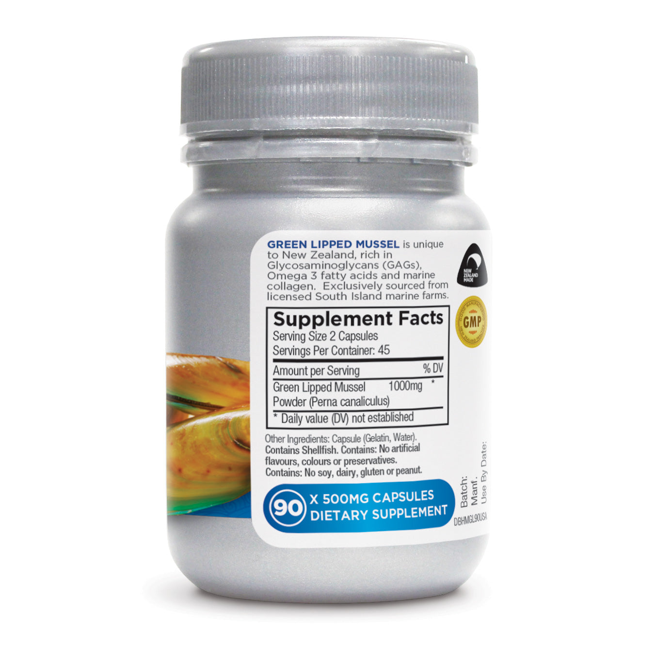 New Zealand Green Lipped Mussel Capsules