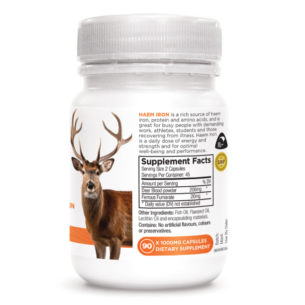 Haem Iron - Deep Blue Health
