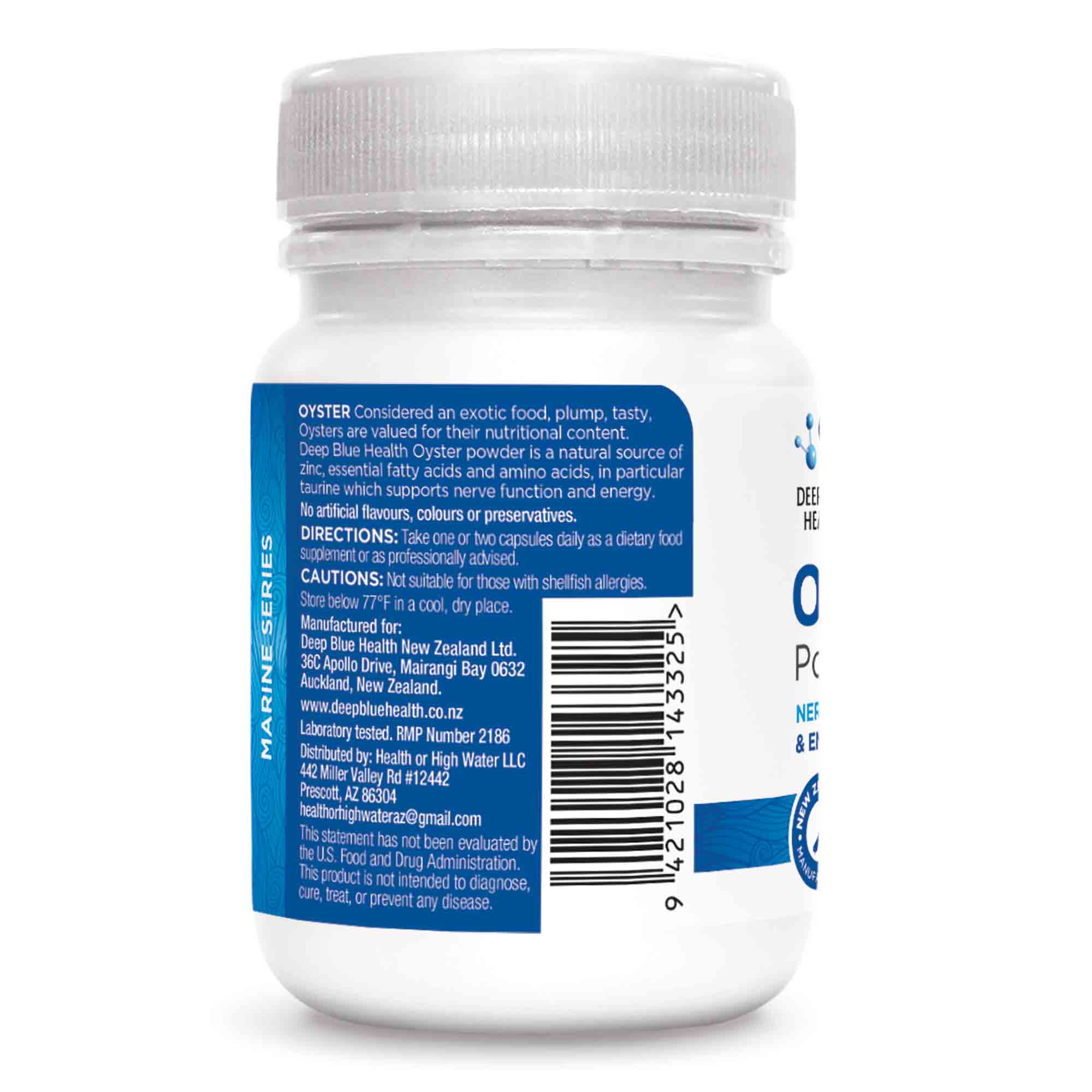 Deep Blue Health Oyster — angle