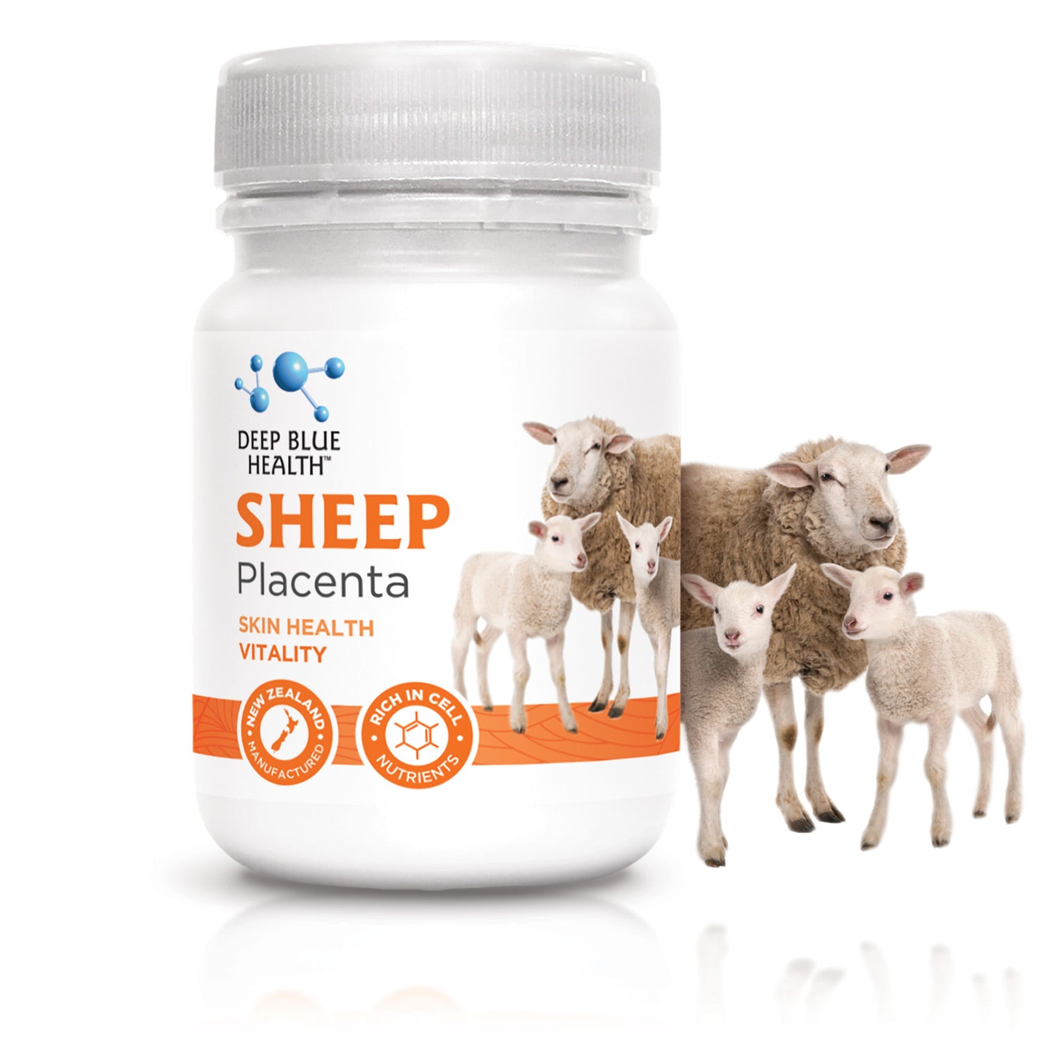 Sheep Placenta Capsules NZ — Skin & Vitality Support | Deep Blue