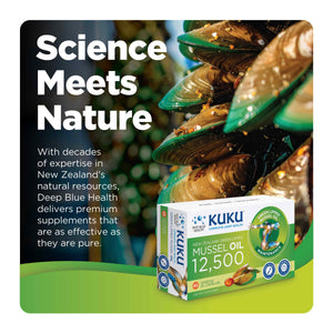 KUKU 12,500 gallery tile 15 — Science meets nature with real green lipped mussels