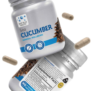Sea Cucumber bottle and capsule product tile