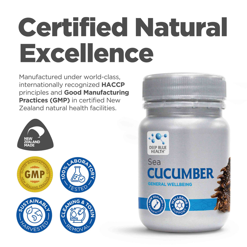 Sea Cucumber certified natural excellence product tile