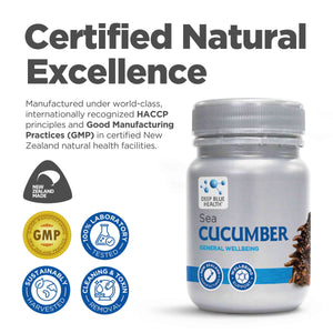 Sea Cucumber certified natural excellence product tile