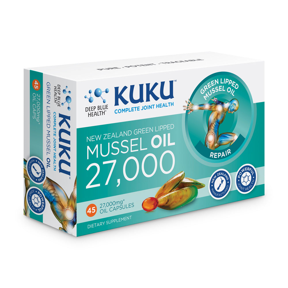 KUKU Mussel Oil 27,000 - Repair Strength - 45 caps