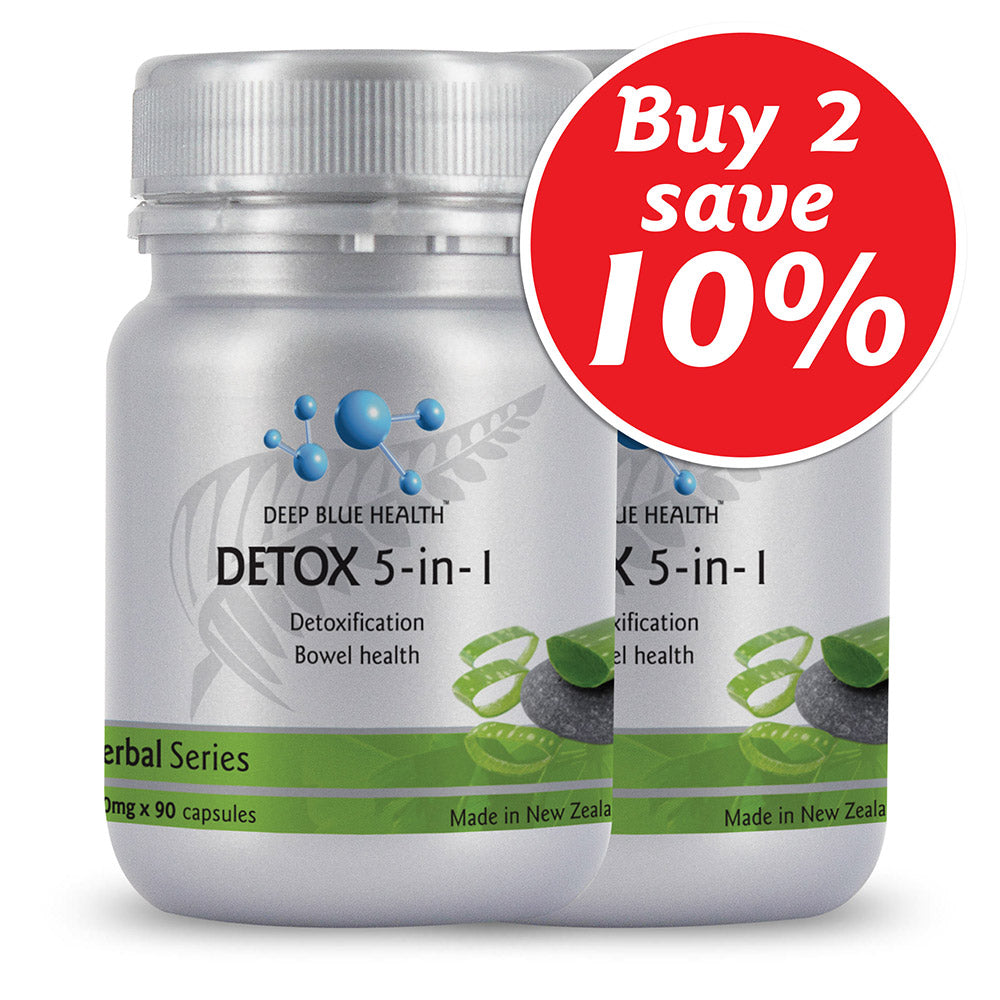 Detox 5-in-1 - Twin Pack Special 90 caps