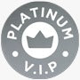 Platinum V.I.P badge